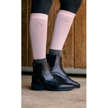 Boots à lacets et zip Equithème Sporty Noir Boots à lacets et zip Equithème Sporty Noir