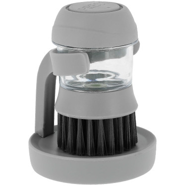 Brosse applicateur shampooing Hippotonic Gris