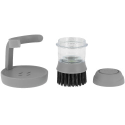 Brosse applicateur shampooing Hippotonic Gris