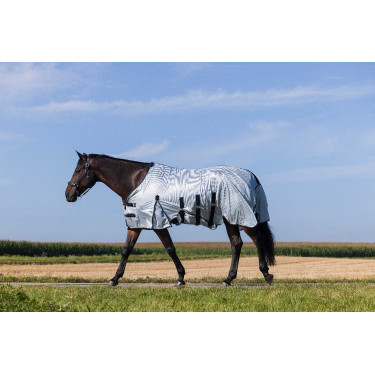 Chemise Riding World Belly Mesh Gris
