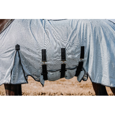 Chemise Riding World Belly Mesh Gris