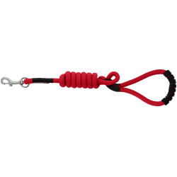 Laisse pour chien avec poignée Riding World Lucky Rouge Laisse pour chien avec poignée Riding World Lucky Rouge