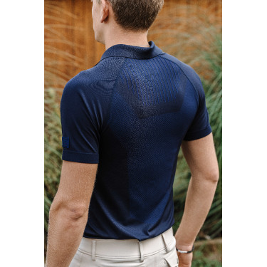 Polo Equithème Lucas Marine Marineblauw