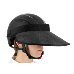 Visière pour casque Equithème anti UV  Noir