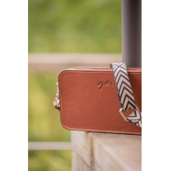 Schoudertas Pénélope Lizzie Cognac Bruin