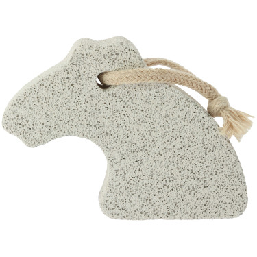 Pierre à poncer Hippotonic Tête de cheval Gris