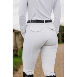 Pantalon Equithème Originals Beverly Blanc