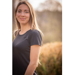 T-shirt Pénélope Techty manches courtes Gris T-shirt Pénélope Techty manches courtes Gris