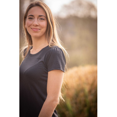 T-shirt Pénélope Techty manches courtes Gris T-shirt Pénélope Techty manches courtes Gris