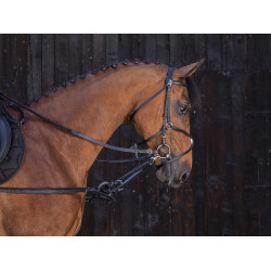 Enrênement caoutchouc Riding World Noir