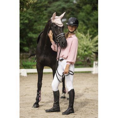 Afneembare bies voor Lami-Cell Glitter helm Zwart