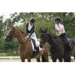 Afneembare bies voor Lami-Cell Glitter helm Zwart