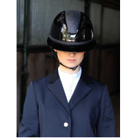 Galon amovible pour casque Lami-Cell Glitter Noir Galon amovible pour casque Lami-Cell Glitter Noir