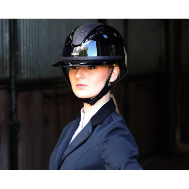 Galon amovible pour casque Lami-Cell Glitter Noir Galon amovible pour casque Lami-Cell Glitter Noir