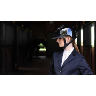 Galon amovible pour casque Lami-Cell Glossy Noir Galon amovible pour casque Lami-Cell Glossy Noir