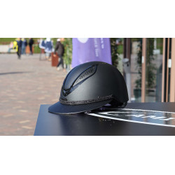 Galon amovible pour casque Lami-Cell Strass Noir Galon amovible pour casque Lami-Cell Strass Noir