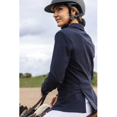 Veste de concours Equithème Nancy femme Marine Bleu marine