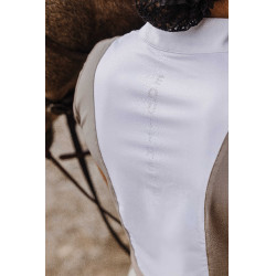 Polo Equithème Tokyo Taupe Bruin