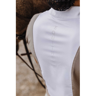Polo Equithème Tokyo Taupe Bruin