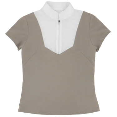 Polo Equithème Tokyo Taupe Bruin