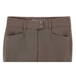 Pantalon Equithème Originals Jessie Taupe Marron