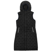 Veste longue sans manches matelassée sans couture Je t'aime Equithème Navina femme