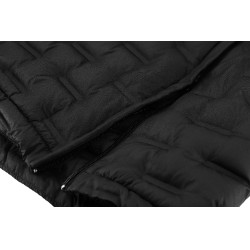 Veste longue sans manches matelassée sans couture Je t'aime Equithème Navina femme Noir