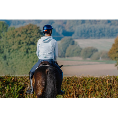 Uniseks sweater Equithème Axel Blauw / hemel