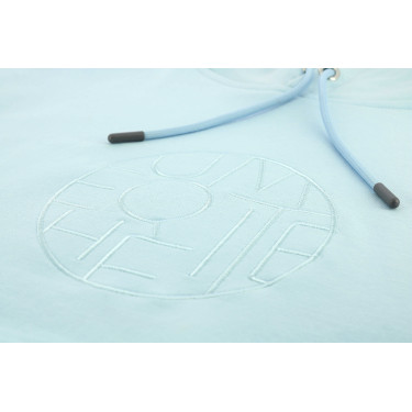 Sweat unisexe Equithème Axel Bleu / ciel