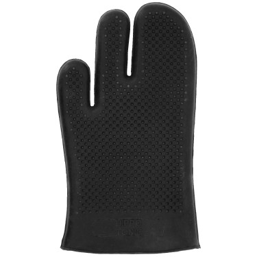 Gants de massage Hippotonic 3 doigts Noir