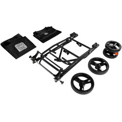 Chariot démontable Hippotonic 3 roues Noir