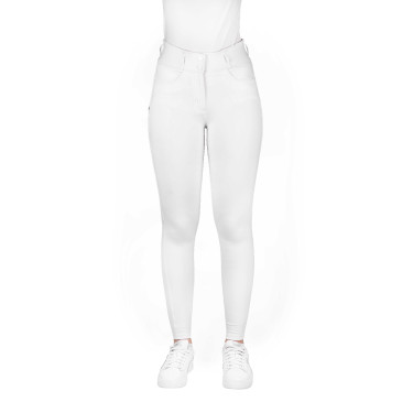 Pantalon Equithème Mila femme Blanc