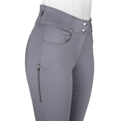 Pantalon Equithème Mila femme Gris