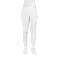 Legging à fond silicone Equithème Alizé femme Blanc