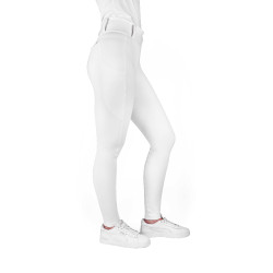 Legging à fond silicone Equithème Alizé femme Blanc