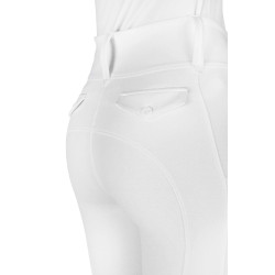 Legging à fond silicone Equithème Alizé femme Blanc