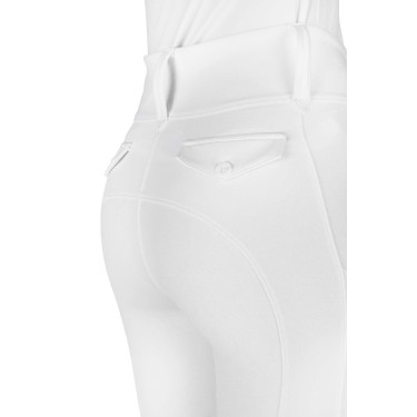 Legging à fond silicone Equithème Alizé femme Blanc