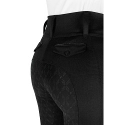 Equithème Alizé dameslegging met volledige siliconen grip Zwart