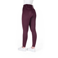 Legging à fond silicone Equithème Alizé femme Gris