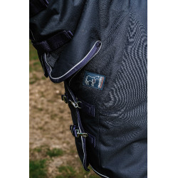 Buitendeken Equithème Anatomic combo 1200 D Marine Marineblauw