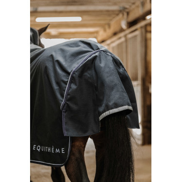 Couverture d'extérieur Equithème Anatomic combo 1200 D Marine Bleu marine