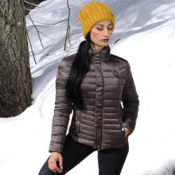 Veste light femme Ratula Flags & Cup Bleu acier