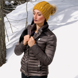 Veste light femme Ratula Flags & Cup Bleu acier