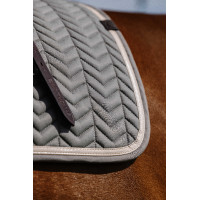 Zadelpad Equithème Softypop Bordeaux