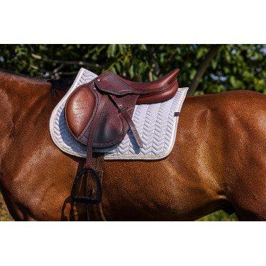 Tapis de selle Equithème Softypop Gris Tapis de selle Equithème Softypop Gris