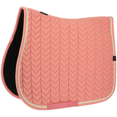 Tapis de selle Equithème Softypop Saumon Rose