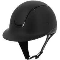 Casque Equithème Soazy Mat Noir brillant Noir / noir