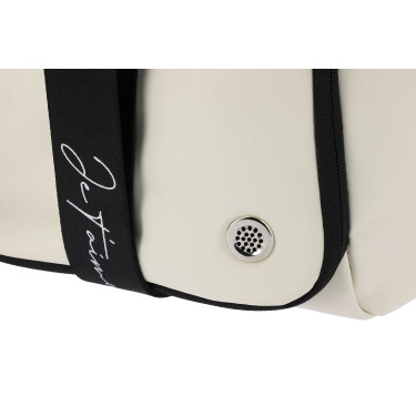 Weekendtas Je t’aime Equithème Ecru Wit