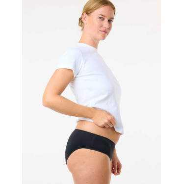 2-pack Smoon-slips voor gemiddeld en overvloedig bloedverlies Zwart