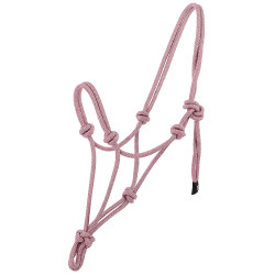 Ethologisch halster Norton Glim Roze / zilver
